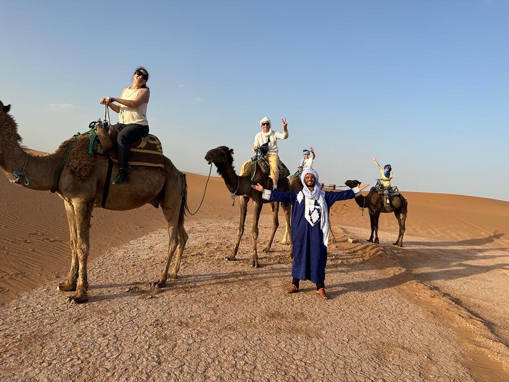7-day camel trekking Morocco - Erg Chigaga dunes