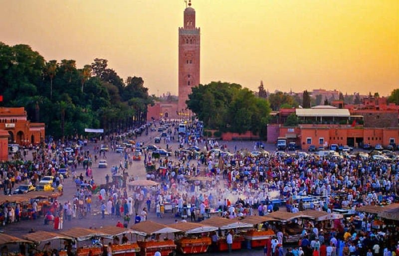 5 Day Marrakech to Merzouga Desert Tour – Marrakech city view